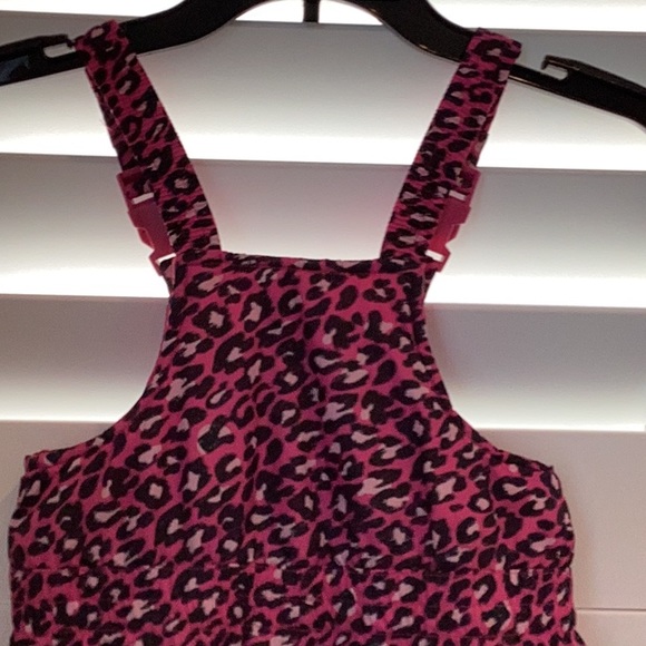 Faded Glory Girls' Pink Bibs Overalls, Size 3T, great condition.❄️🎿❄️⛷️❄️🏂 - Picture 5 of 5